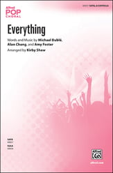 Everything SATB choral sheet music cover